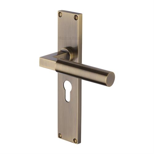 BAUHAUS LEVER HANDLE ON BACKPLATE